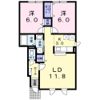 パークサイドCの間取り画像