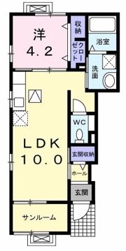 セイバリーハウスCの間取り画像