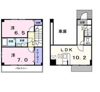 ヒルズ中田の間取り画像