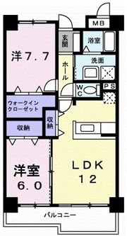 フランスクエアの間取り画像
