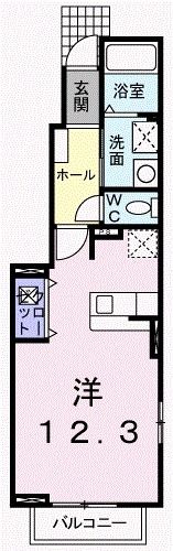 セントラル フィールドの間取り画像