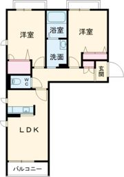 グリーン セント 上中の間取り画像
