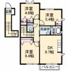 シャーメゾン トランキル B棟の間取り画像