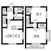 Green Court社が丘(グリーンコートヤシロガオカ)の間取り画像