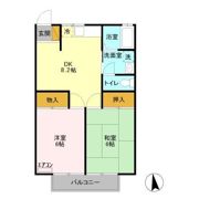サンドゥエル北柏の間取り画像