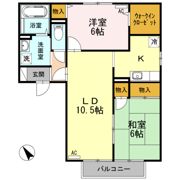 セジュールのぞみ Ⅰ棟の間取り画像