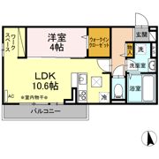 ユニヴェール F棟の間取り画像