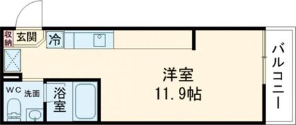 ヴィラ リヴィエールの間取り画像