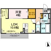 ユニヴェール F棟の間取り画像