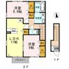 グランモア茜部の間取り画像
