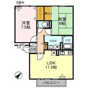 Thick Forest B棟の間取り画像