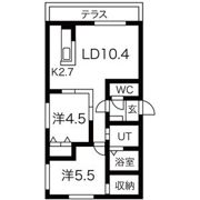 フェリーチェ麻生の間取り画像