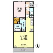 D-room フェニックス武庫川東の間取り画像