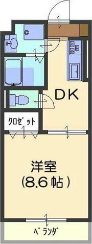 クラスト味美白山の間取り画像