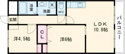 第一明姫マンションの間取り画像