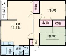 グルーラムハイツワコーの間取り画像