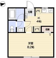 フォレストハウス八千代の間取り画像