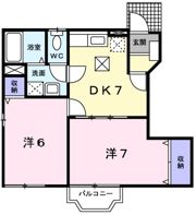 ルミエールⅡの間取り画像