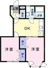 グランディール堀越 ⅡBの間取り画像