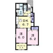 TK・Ⅰの間取り画像