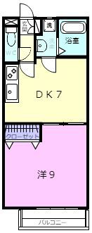 Village,Emon Ⅱ棟の間取り画像