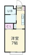 エクレール東源台 B棟の間取り画像