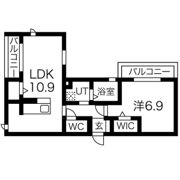 アンティークショコラ3番館の間取り画像