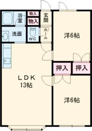 レジデンス光洋の間取り画像