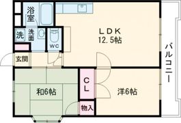 ガーデンハイツ清水の間取り画像