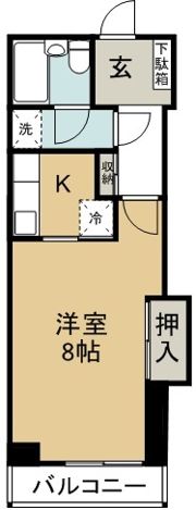 エステートアサダの間取り画像