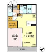 ブランシュール Bの間取り画像