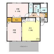 ベルテ Eの間取り画像