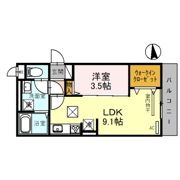 クレセント東住吉の間取り画像