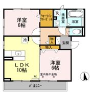 カーサフェリスの間取り画像