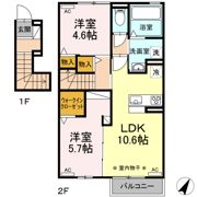 ヒルクレスト光長寺の間取り画像