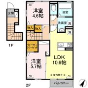 ヒルクレスト光長寺の間取り画像