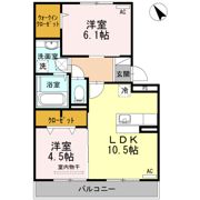 ハーモニータウン下松の間取り画像