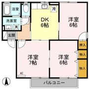 グリーンコート マーガレット館の間取り画像