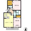 ウィステリア中吉田Ⅲの間取り画像