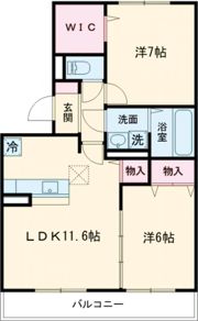 メゾン エスポワールの間取り画像