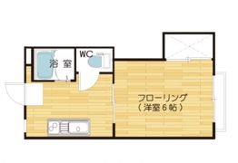 カレッジ浜の間取り画像
