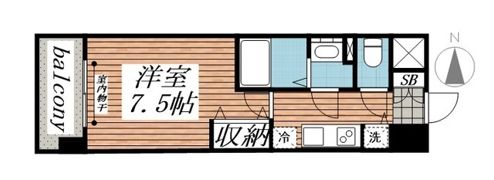 メゾン・ド・ヴィレ千葉中央の間取り画像