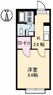 サンパレス四季の間取り画像