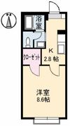 サンパレス四季の間取り画像