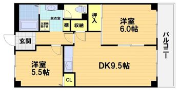 第2洛西ハイツの間取り画像