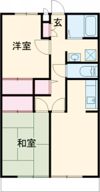 ピッケル加佐の間取り画像
