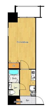ダイドーメゾン神戸元町の間取り画像