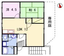 ハイツ808の間取り画像