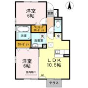 アーバンキャンドルⅡ Bの間取り画像