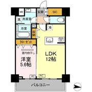 ラ・ベレッツァ フェリオの間取り画像